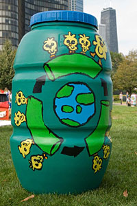 PHOTO: untitled rain barrel entry