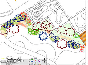 ILLUSTRATION: plant bed map