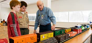 PHOTO: Railroading Merit Badge Workshop