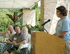 PHOTO: Angie Mason gives lecture