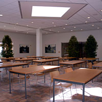 PHOTO: Burnstein Hall table setup