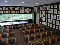 PHOTO: Table setting in Fairchild Room