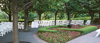 PHOTO: Chairs on the Rose Terrace