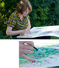 PHOTO: Peggy Painting