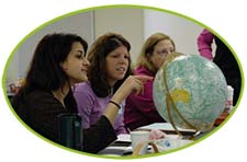 PHOTO: teacher professional development class
