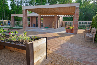 PHOTO: the Education Center at twilight