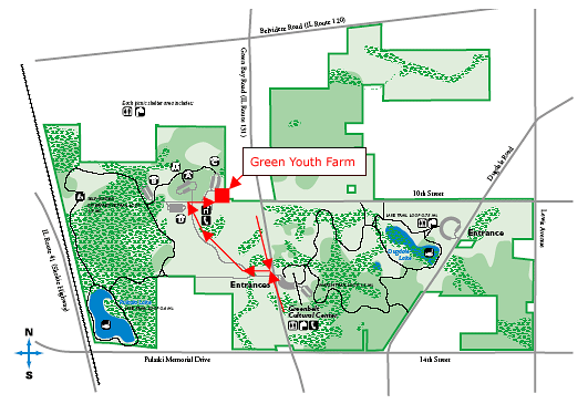 MAP: North Chicago Green Youth Farm