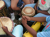 PHOTO: drum class
