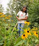 PHOTO: working on the farm