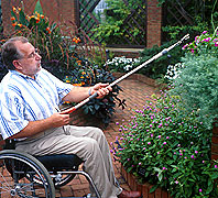 PHOTO: wheelchair gardening