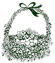 ILLUSTRATION: topiary basket