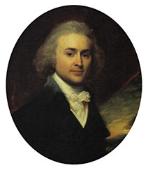 ILLUSTRATION: A portrait of John Quincy Adams