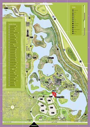 Garden Map  Chicago Botanic Garden