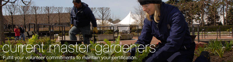 Information for Current Master Gardeners