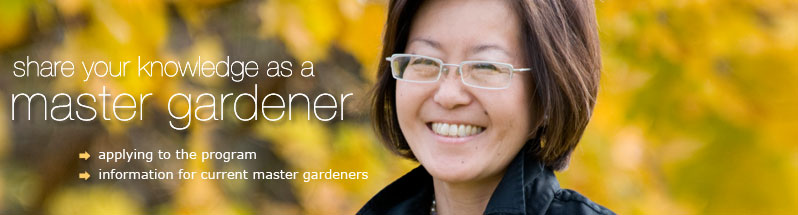 Begin a career as a master gardener