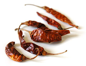 Kashmiri chili peppers
