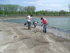 installation of mesh 4