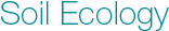 Soil Ecology
