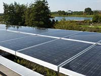 PHOTO: solar photovoltaic panels