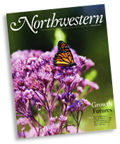 PHOTO: Northwestern Magazine cover