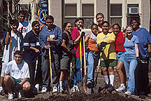 PHOTO: gardeners