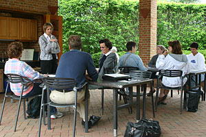 PHOTO: Hort Therapy class in session