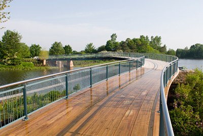 PHOTO: The Trellis Bridge after a fresh summer rain