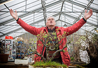 Bonsai master Walter Pall