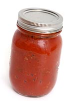 PHOTO: jar tomato sauce
