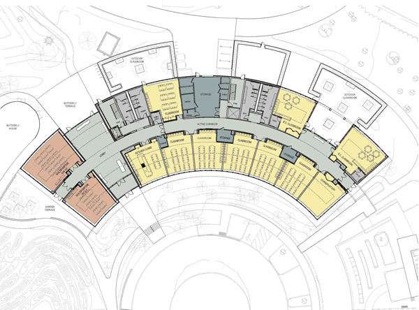 Education Center Floor Plan