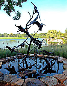 SCULPTURE: Canada Geese