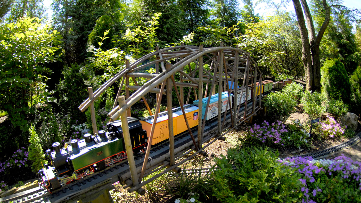 Model Rail Road Garden