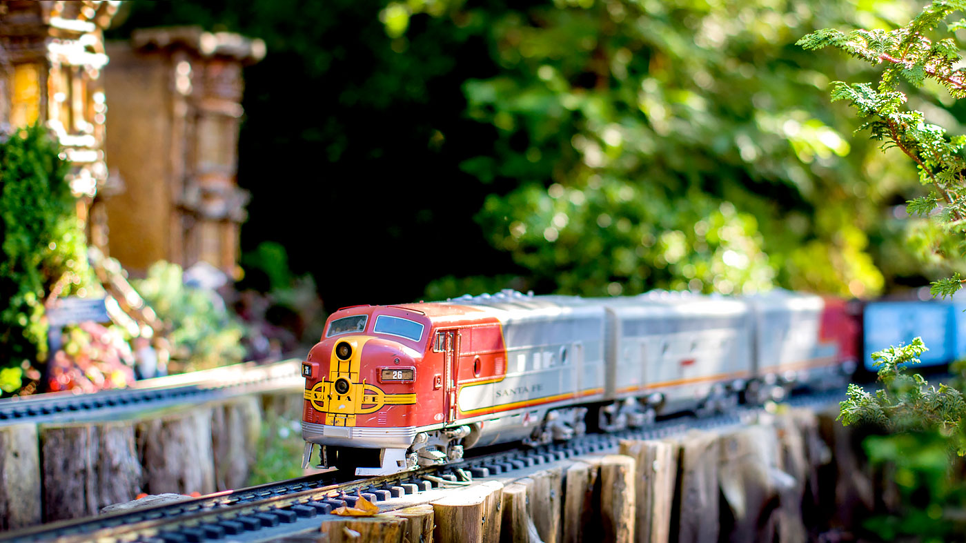 Model Railroad Garden