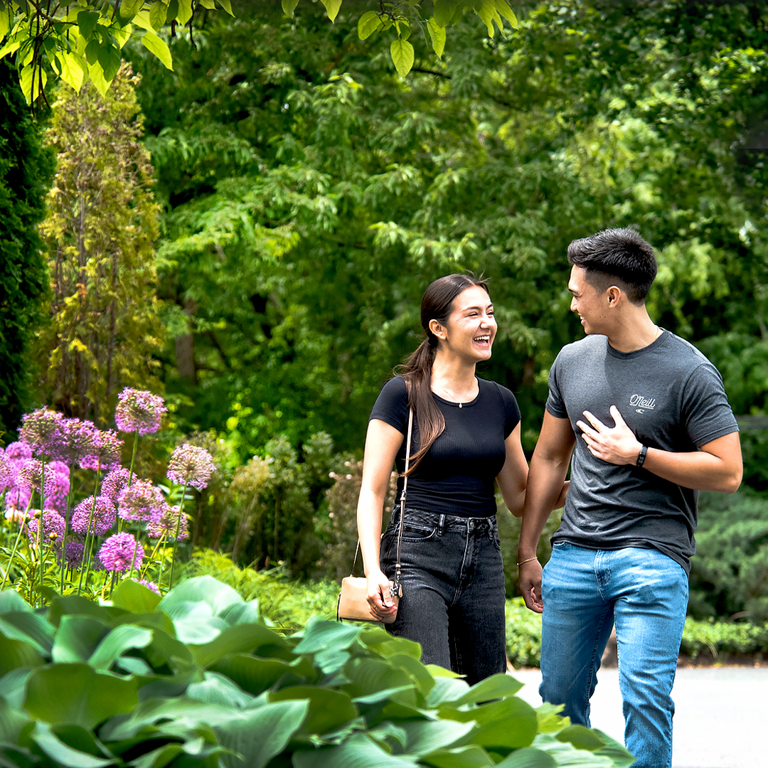 Love In Bloom Connections – Couple Walking