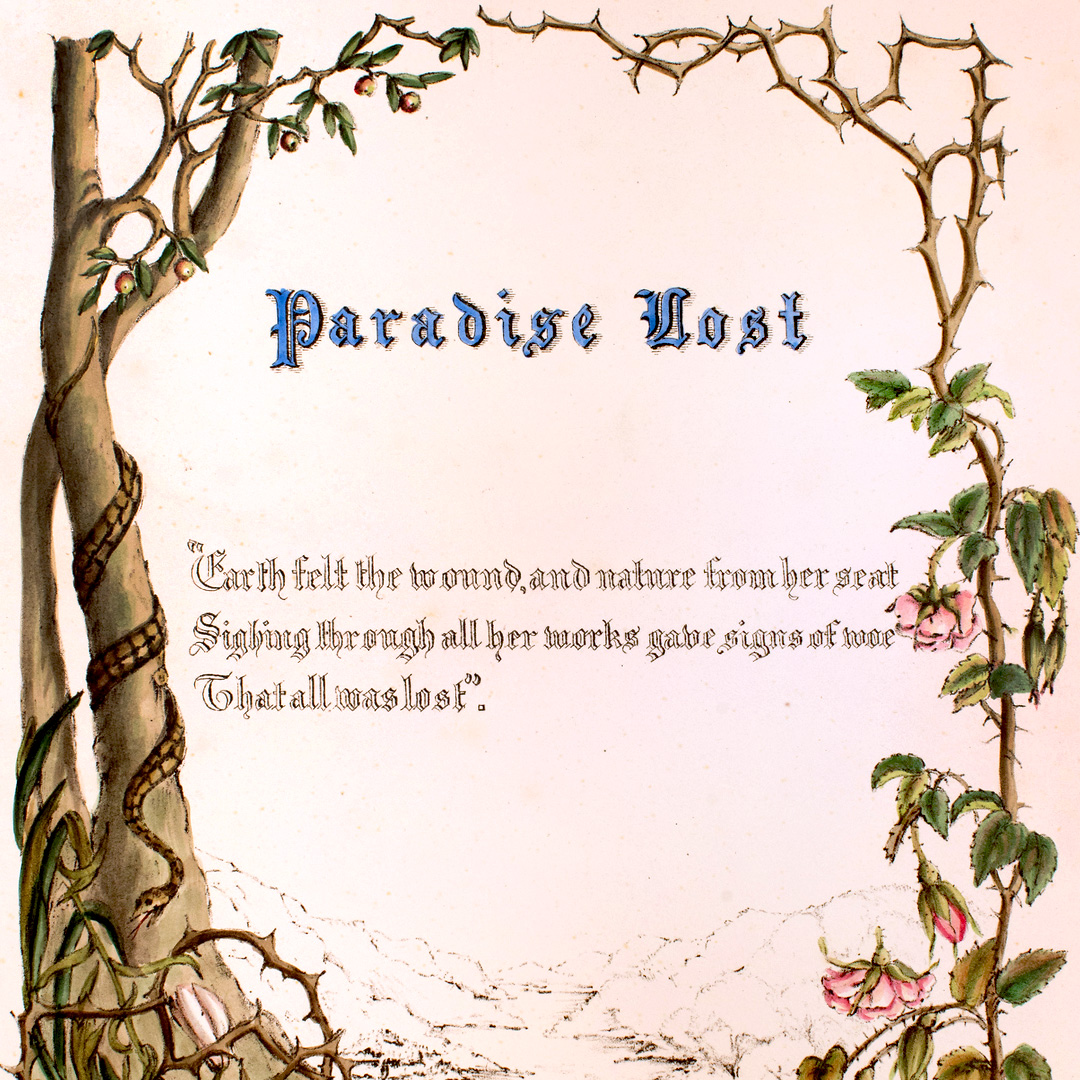 Paradise Lost Library Exhibit – Square