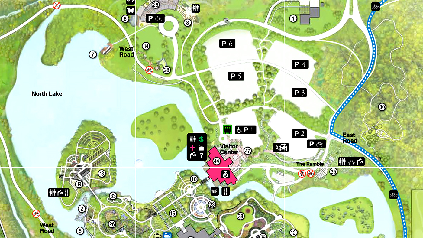 ChicagoBotanicGardenParkingMap