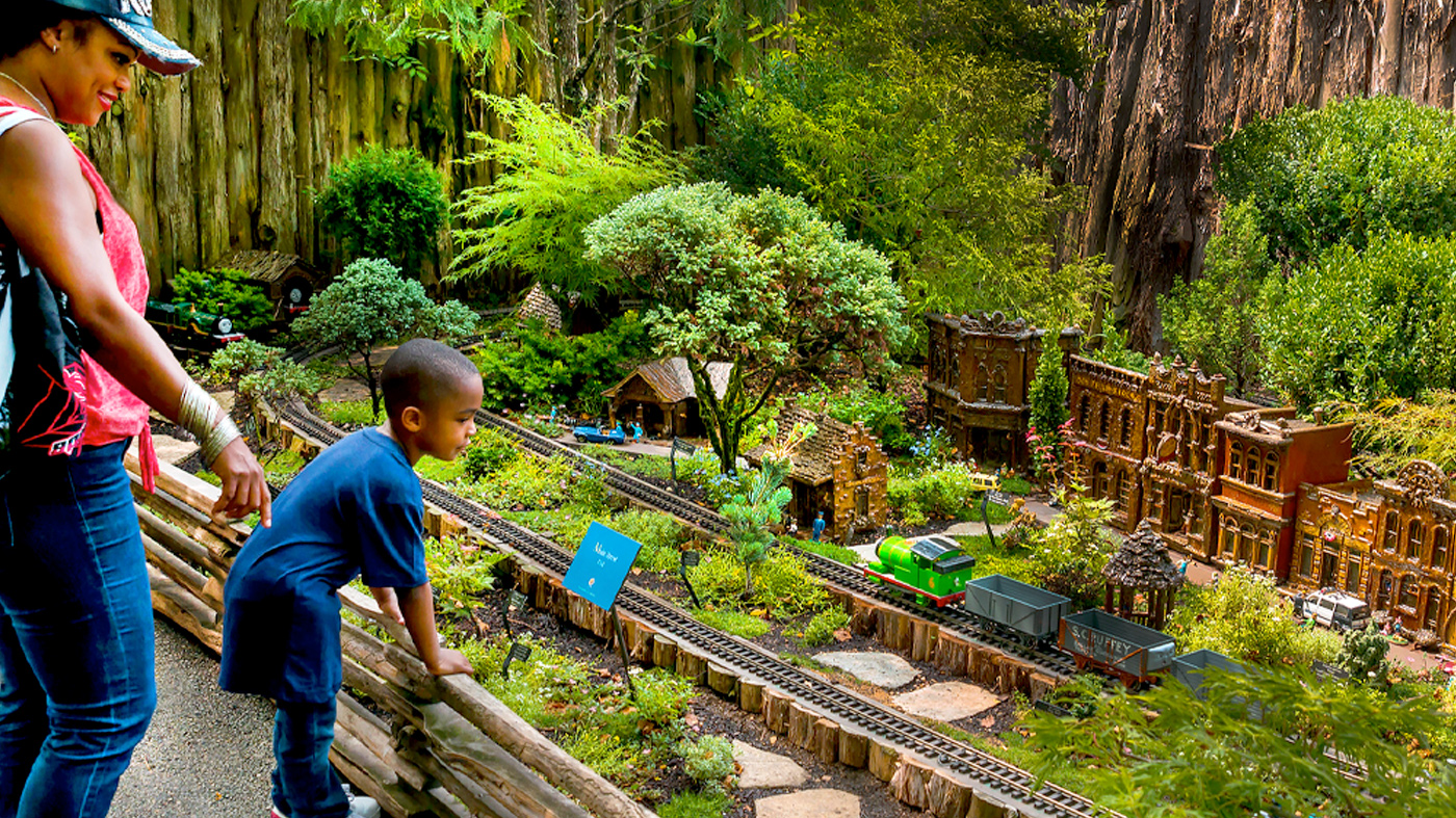 Model Railroad Garden