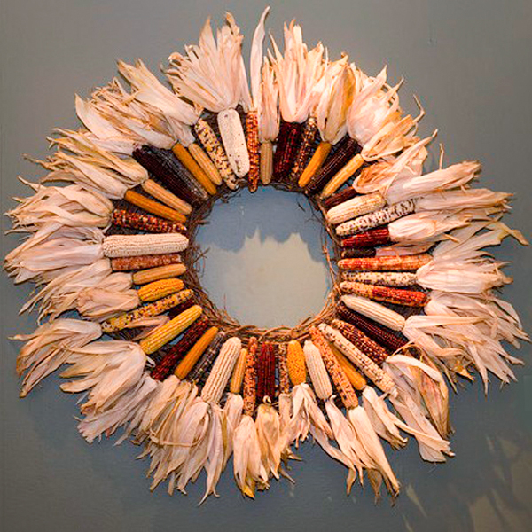 corn wreath