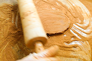 gingerbread-rolling