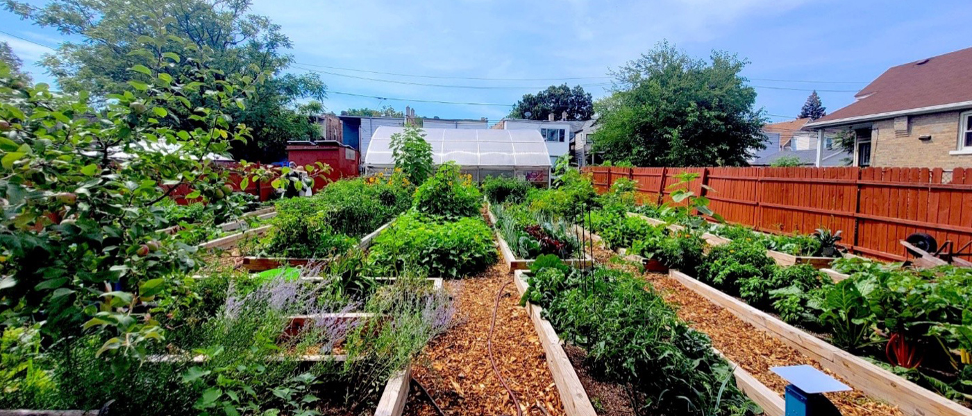 The Fulton Street Flower and Vegetable Garden.