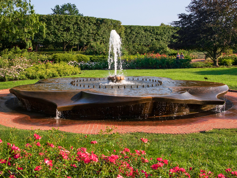 rose fountain