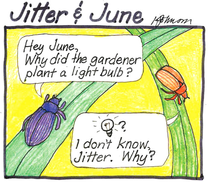 Happy Earth Day - June and Jitter