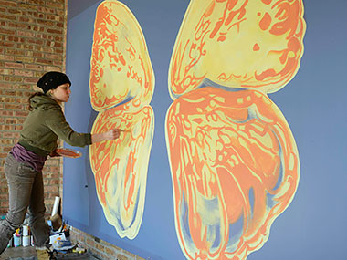 sketch for mural
