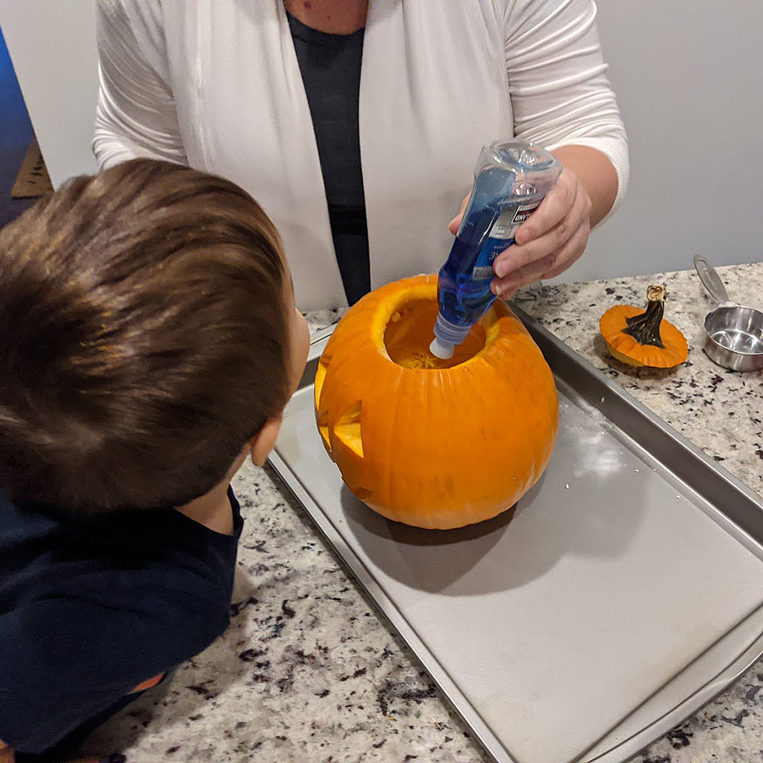 How to Make a Pumpkin Volcano | Chicago Botanic Garden