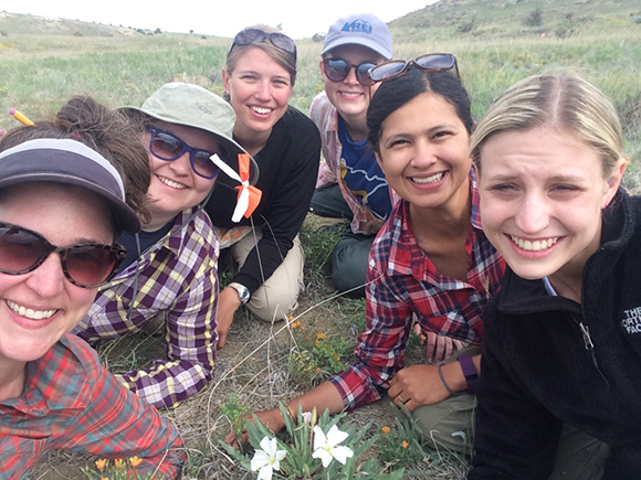 Krissa Skogen and her research team