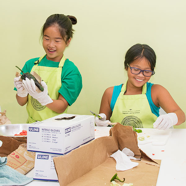 Cooking Camps Chicago Botanic Garden