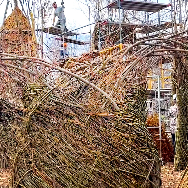 Patrick Dougherty - Installation