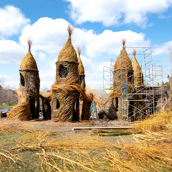 Patrick Dougherty - Installation