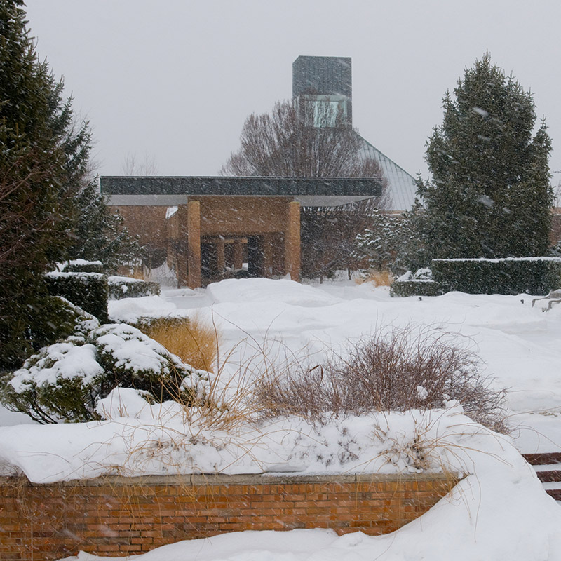 Circle Garden - winter