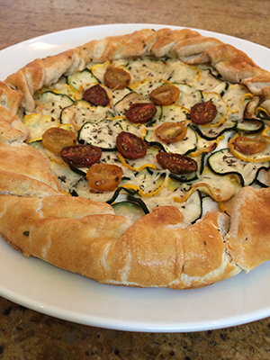 PHOTO: Rustic Summer Squash Galette